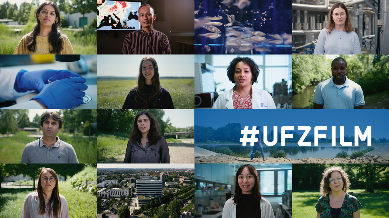 Titelthema: UFZ-Film &bdquo;Aus aller Welt ans UFZ &ndash; f&uuml;r einen lebenswerten Planeten&ldquo;